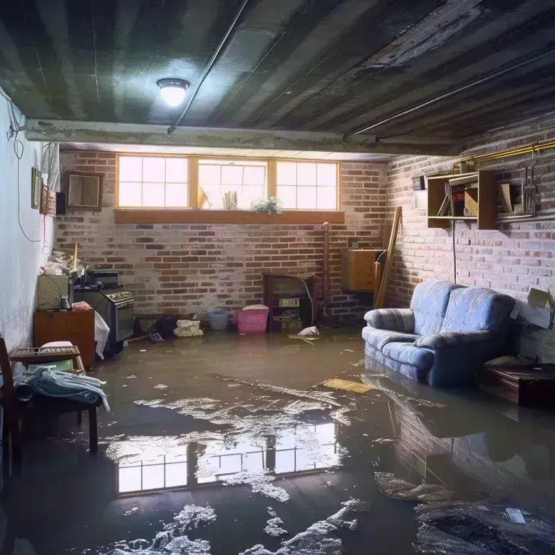 Flooded Basement Cleanup in Pine Level, AL